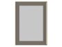 Telaio Alluminio per Anta Vetro mm.4 Profilo 20870 con Maniglia mm.45x21x8 su Misura Senza Vetro Nero Opaco - immagine 3